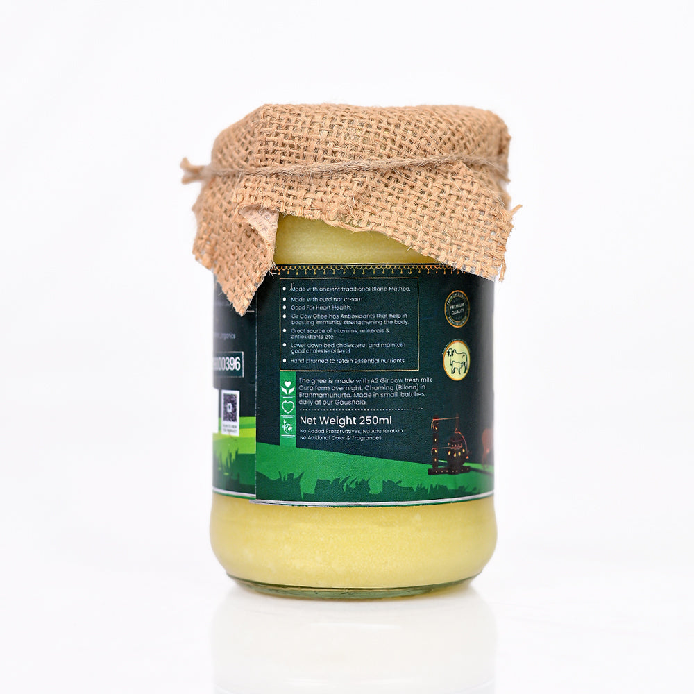 Gir Cow Vedic Bilona Ghee(250 ML)